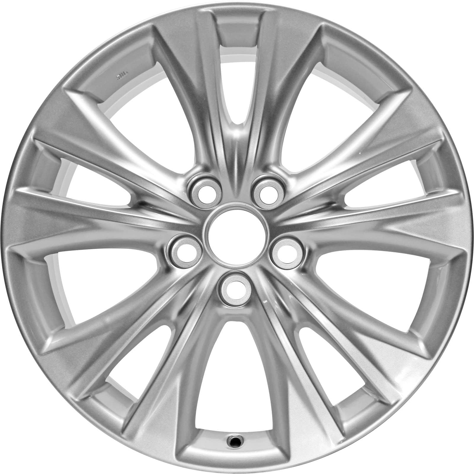 New 18x7.5" 18 Inch Silver Aluminum Alloy Wheel Rim for Toyota RAV4 2013 2014 2015 | ALY69628U20N | Direct Fit - OE Stock Specs