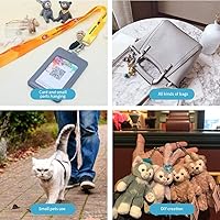 Vista 6 de 100 piezas de ganchos para llavero con llaveros, cierres de pinza de langosta giratorios de metal, para clip de llavero, manualidades de joyería