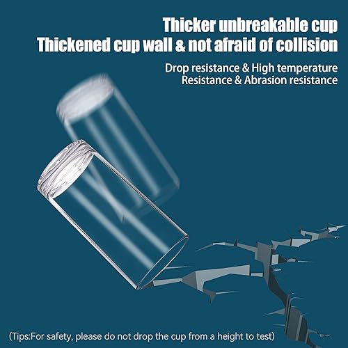 Miniatura 6 de Juego de 12 vasos de plástico para beber, reutilizables, acrílicos, altos, para agua, aptos para lavavajillas, para bar, hogar, cocina, fiesta,