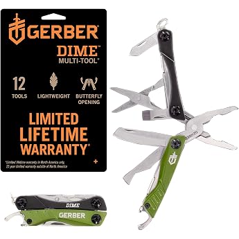 Gerber Dime Multi-Tool, Green [31-001132]
