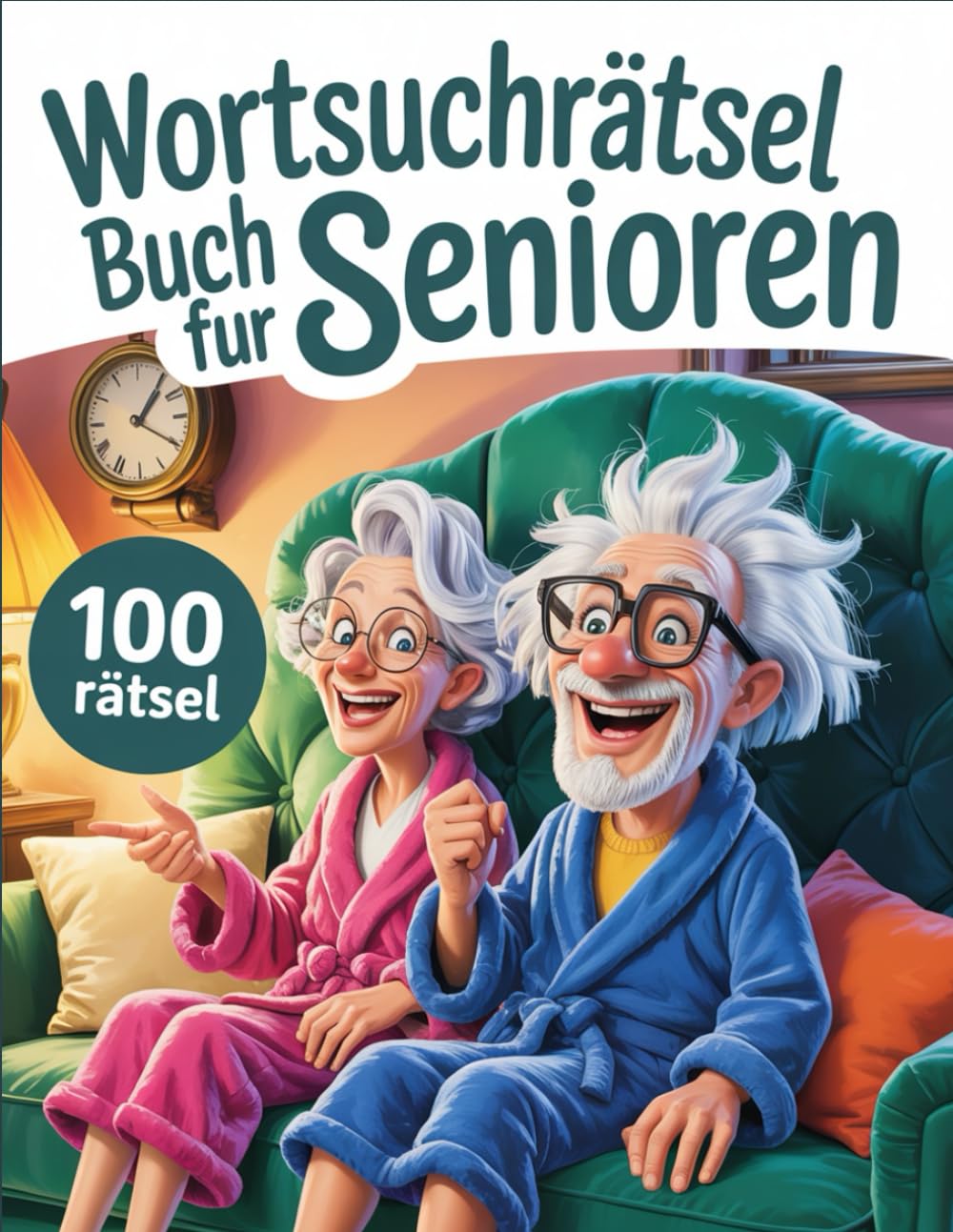 Senioren Wortsuchrätsel Buch: 100 Suchrätsel im Großdruck – Entspanntes Gedächtnistraining für ältere Menschen
