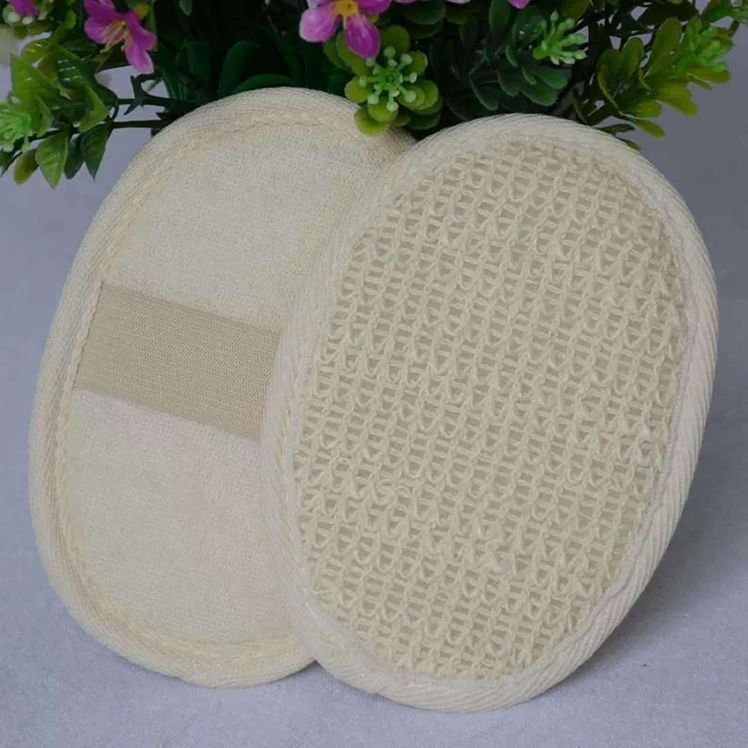 Individually Wrapped Loofah,Luffas,Bath Loofah,Natural Loofah,Body Loofah,Shower Loofah,Loofah Exfoliating Body Scrubber Pads,Travel Loofah Sponge Brush for Women and Men-Wash Cloth (10 Pack)