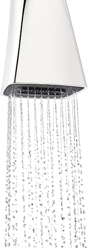 Miniatura 3 de Pfister Venturi F5297VNC - Grifo de cocina con rociador desplegable y dispensador de jabón, mango único, arco alto, acabado cromado pulido, F5297VNC