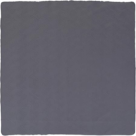 Great Deal Furniture Cohen Full/Queen Bed Fabric Quilt, Gray
