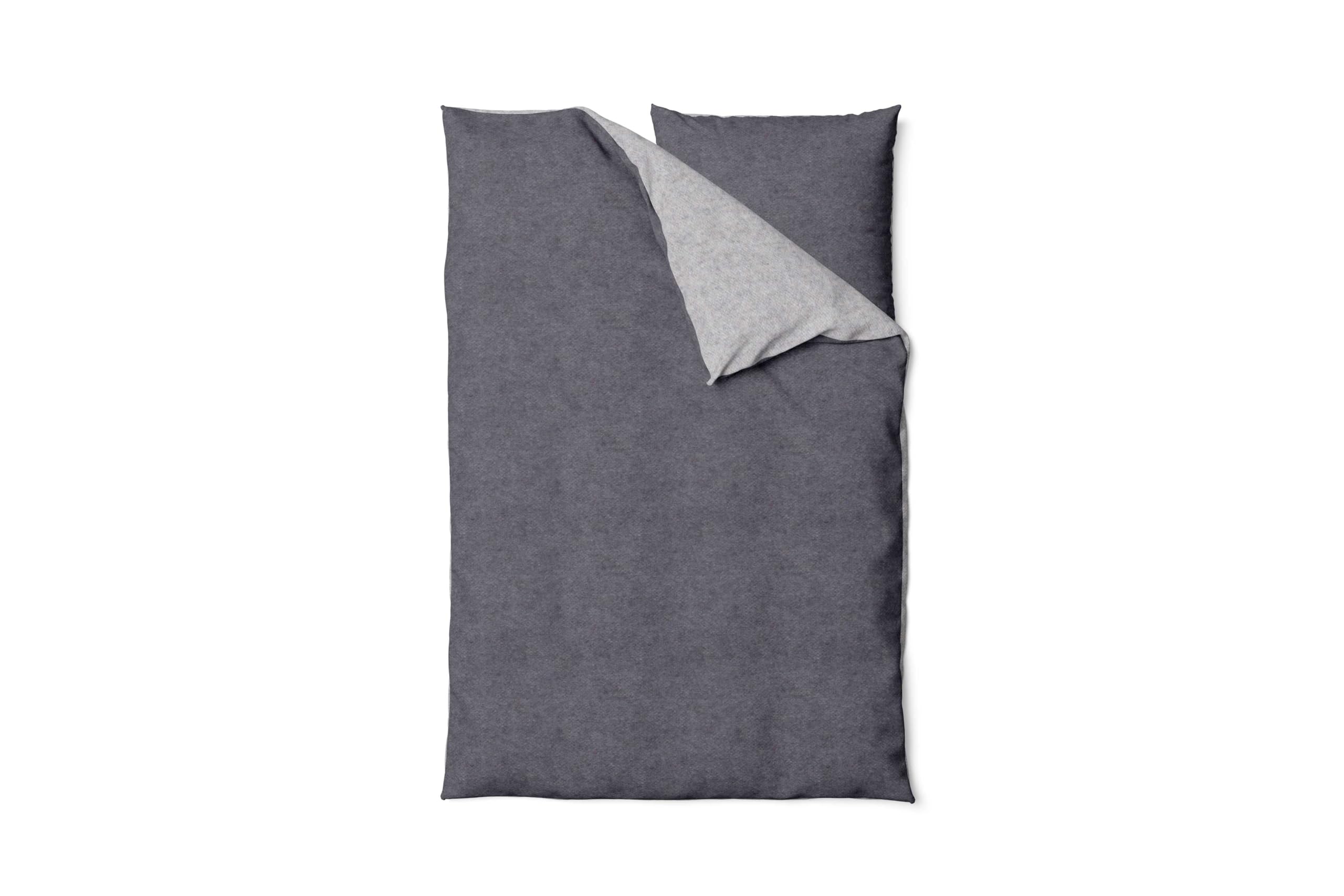 Parure de lit réversible flanelle pour des nuits d'hiver cocooning