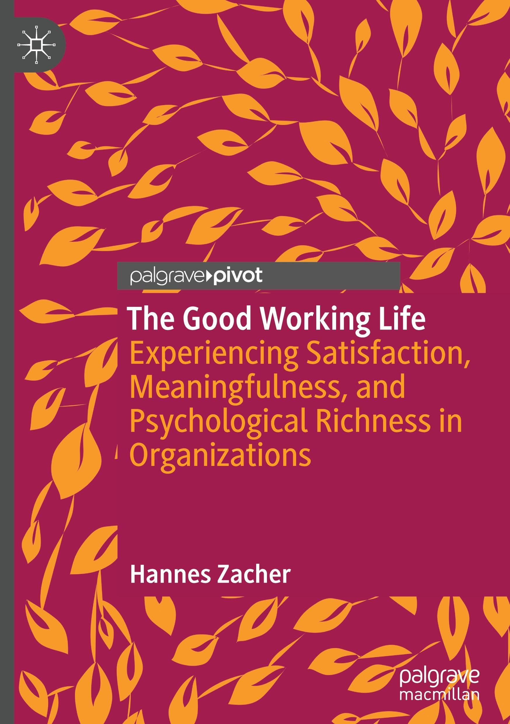 The Good Working Life: Experiencing Satisfaction, Meaningfulness, and Psychological Richness in Organizations