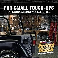 Vista 3 de Dupli-Color EBTY15667 Perfect Match - Pintura en aerosol para automóviles – Toyota Negro metálico, 1G8,204,202 – lata de aerosol de 8 onzas