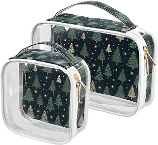 2 bolsas de cosméticos para árbol de Navidad,...