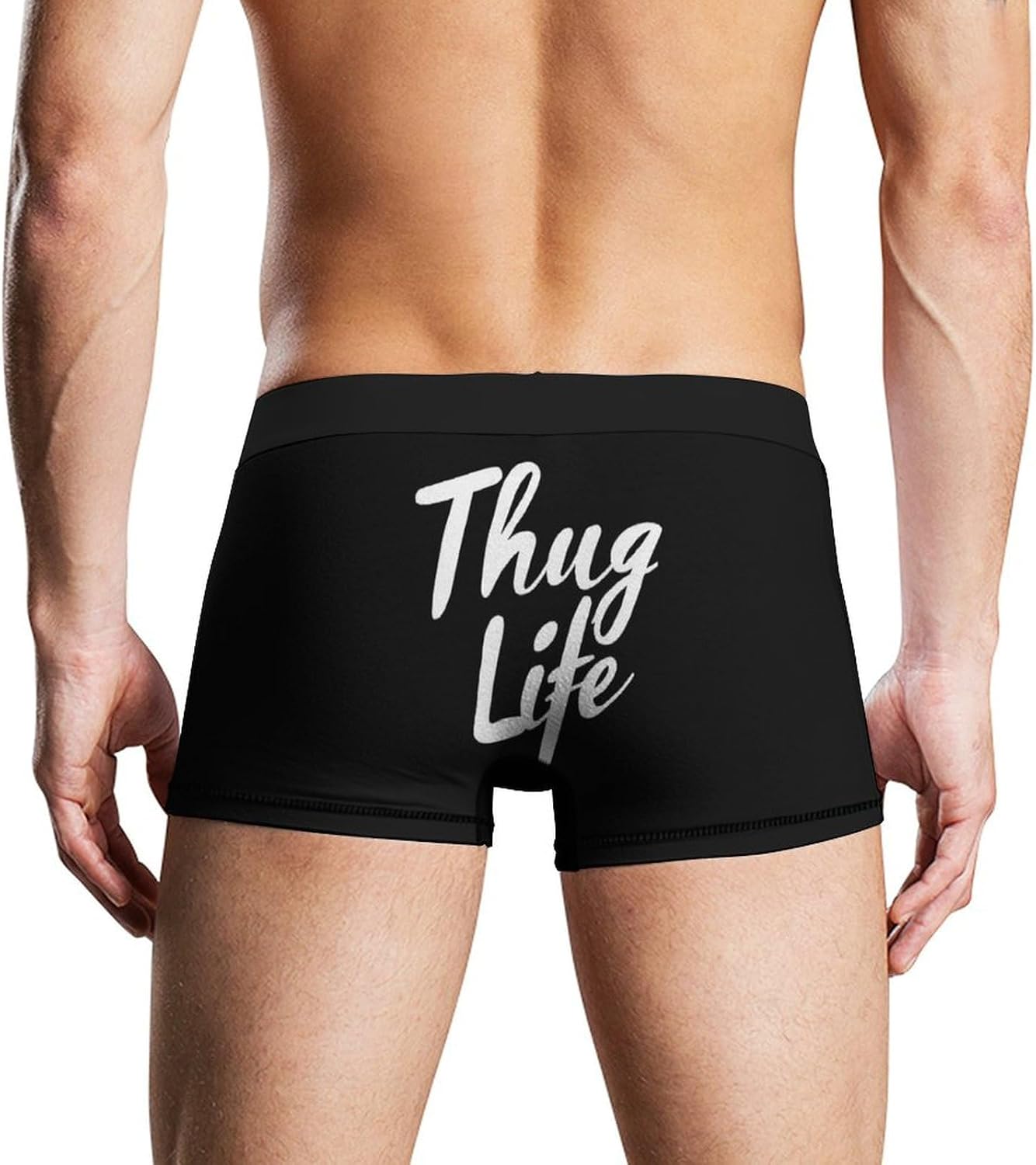 Cool Thug Novelty Men's Trunks Soft Breathable Underwear Patterned Stretch Briefs