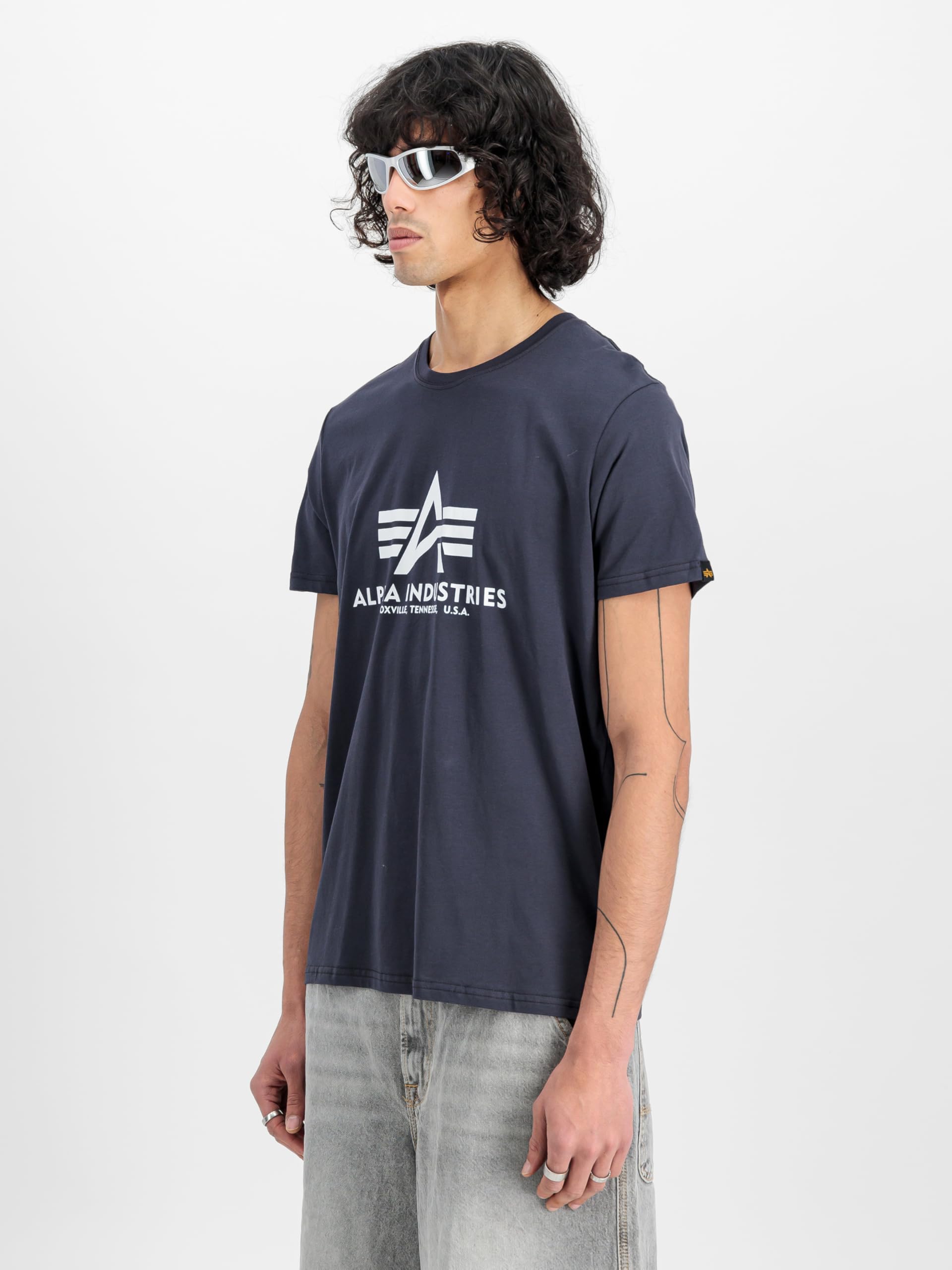 lpha Industries Basic Big Logo T-Shirt - 5