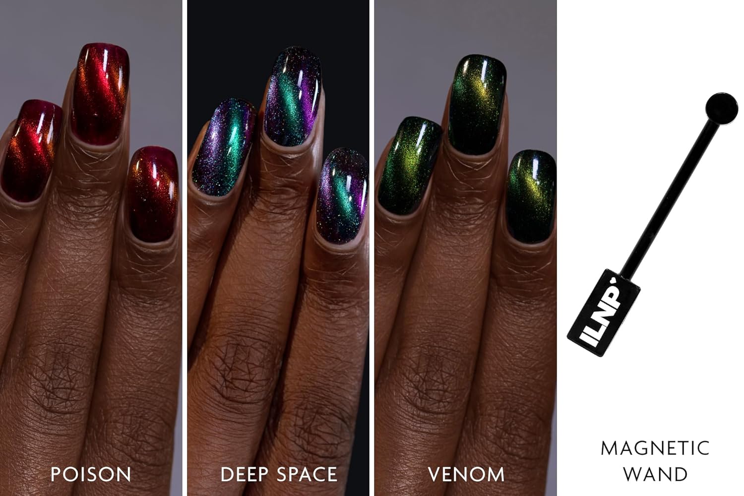 ILNP Magnetics Bundle - Eye-Catching Magnetic Nail Polish Bundle