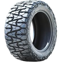 Gripmax MaxGrip M/T Mud Off-Road Light Truck Radial Tire-35X12.50R22LT 35X12.50X22 35X12.50-22 121Q Load Range F LRF 12-Ply BSW Black Side Wall