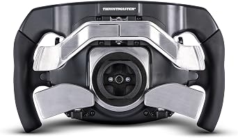 Domestic Genuine Thrustmaster Formula Wheel Add-On Ferrari SF1000 Edition F1 Replica Steering Wheel PS4/PS5/PC Compatible LCD Display/LED Equipped Dashboard 100% Carbon Fiber Face Plate Official Ferrari Licensed Product