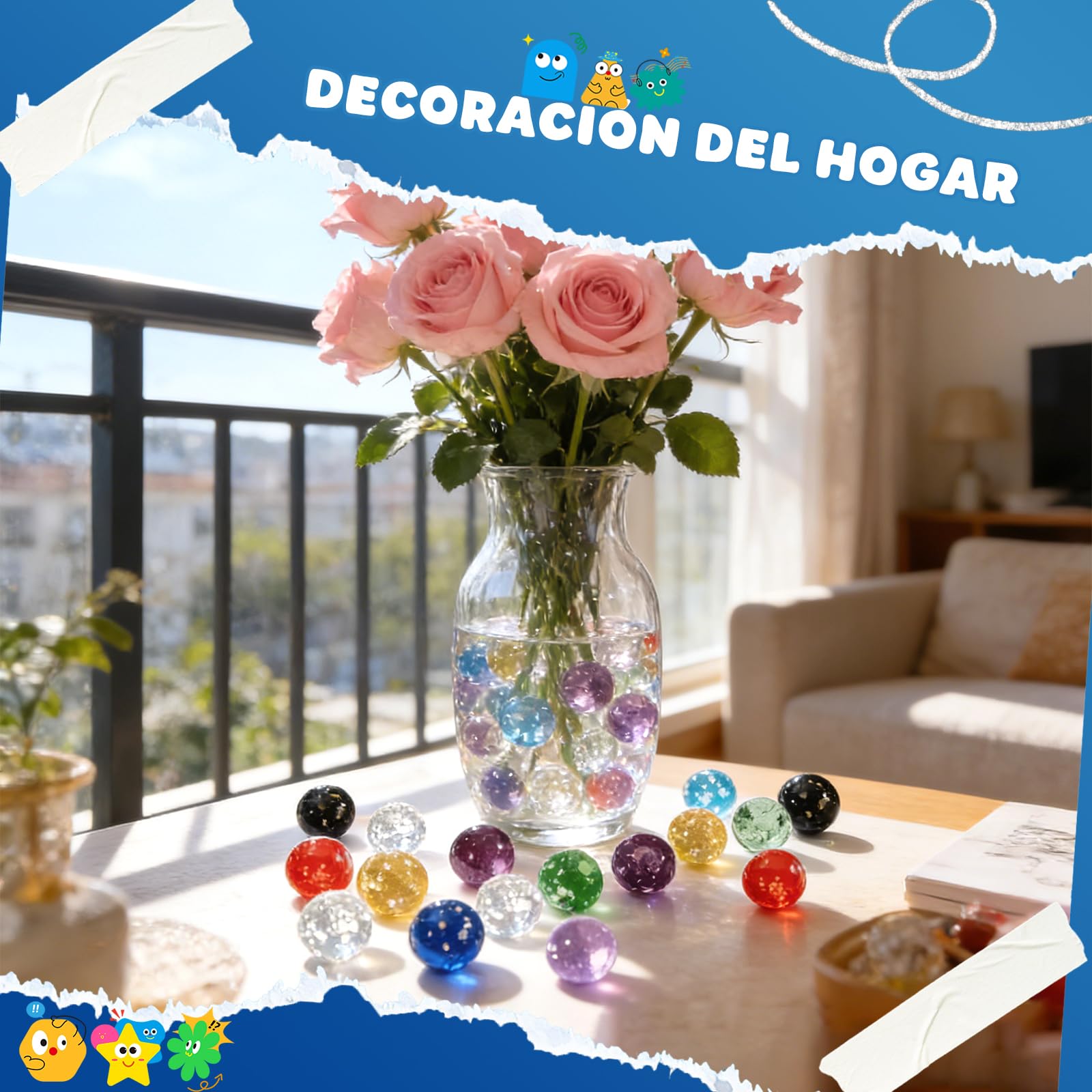 30 Piezas Canicas de Cristal Pequeñas, Mármoles de Cristal Que Brillan Oscuridad, Juego de Canicas para Niños, Mármoles de Vidrio Colorido para Bricolaje y Decoración del Hogar