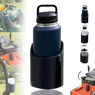 Magnetic Bottle Holder for 46, 50, 64 oz, Heavy Duty Magnetic Drink Holder, Portable Magnetic Drink Holder for Tractor Fridge Yacht RV Forklifts Bus Lawnmower Truck (46oz)