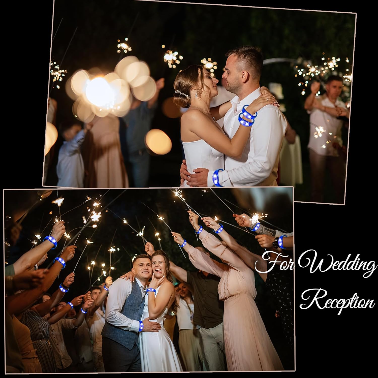 50 PCS Voice Activated Sound Control LED Flashing Bracelet colourful LED Glow Flashing Wristband Toys for Concerts, Sports, Night Events, Game Prizes, Party Favors - Image 4