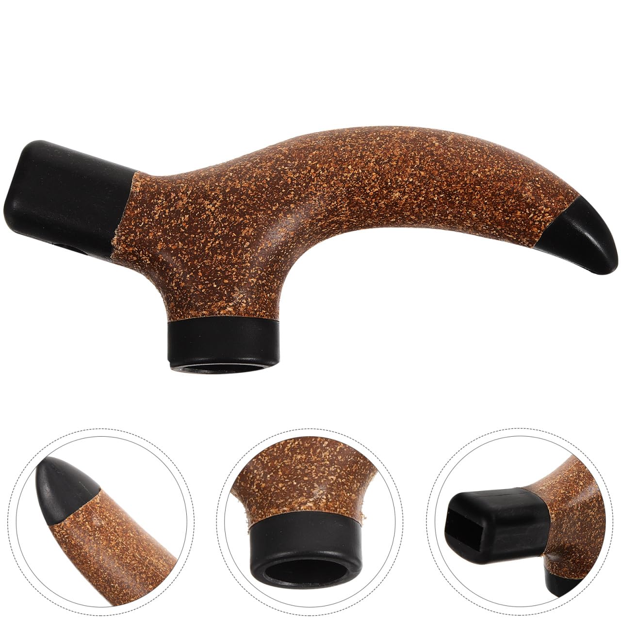 Mango universal para bastones de senderismo, accesorios de esquí, mango de bastón de senderismo, mango de bastón, bastones de trekking, bastones de madera, viajes