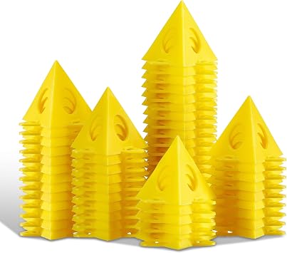 KATA 56PCS Painters Pyramids Stands for Cabinet Doors & Woodworking