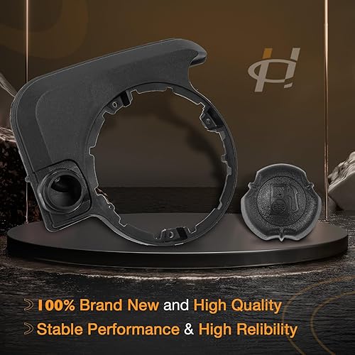 Miniatura 5 de Depósito de combustible de gasolina con tapa compatible con motores Briggs & Stratton 699374, John Deere, Troy Bilt, Craftsman y más reemplazan #