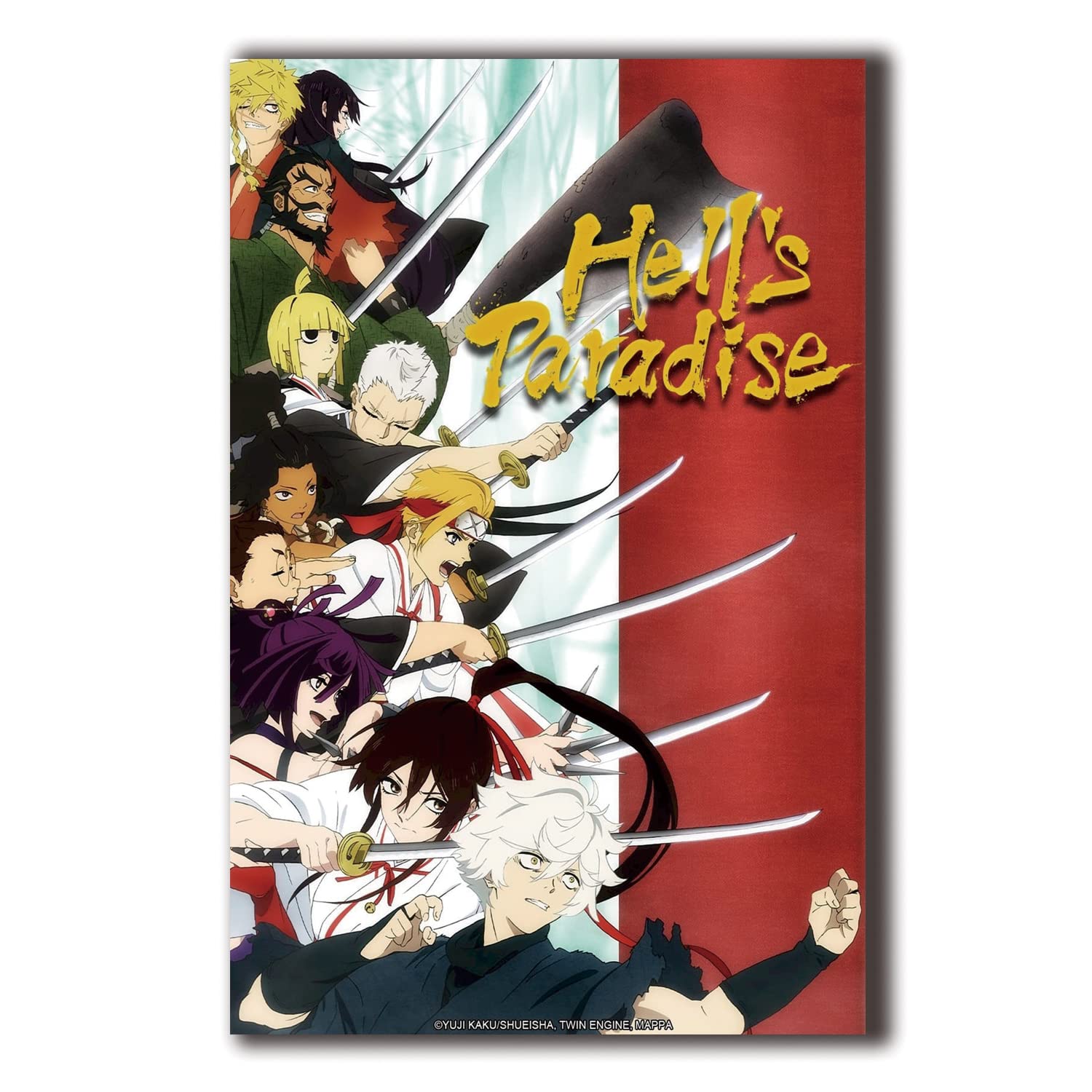 Hell's Paradise Jigokuraku Poster Review: Aesthetic Anime Decor