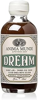 Anima Mundi Apothecary Lucid Dream Elixir - Third Eye Tonic - Relaxing Adaptogenic Drink - Support Lucid Dreaming and Visionary Sleep with This Calming Tonic (2 oz)