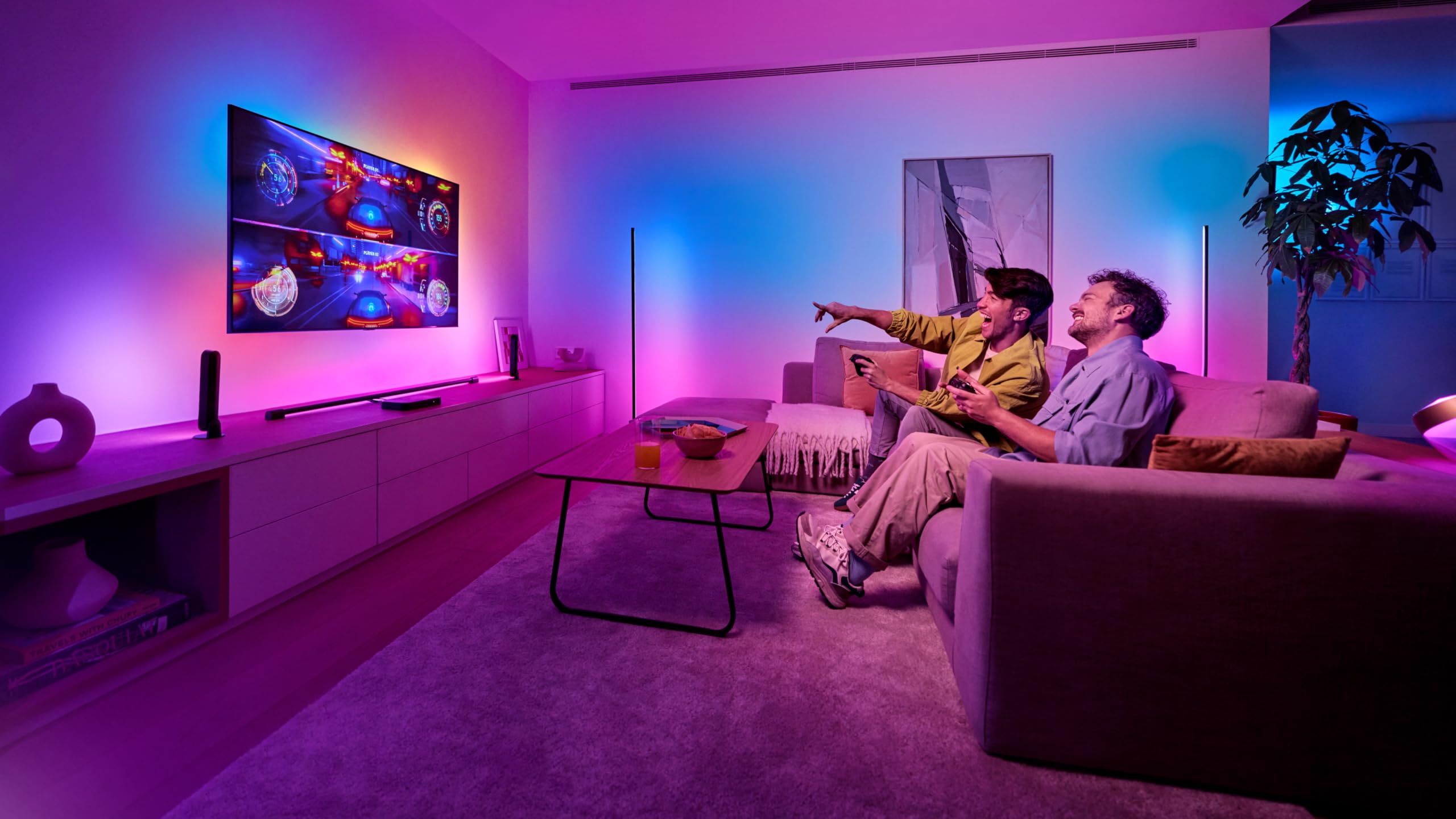 Philips Hue Play HDMI Sync Box 8K – Smart HDMI Sync Box for TV