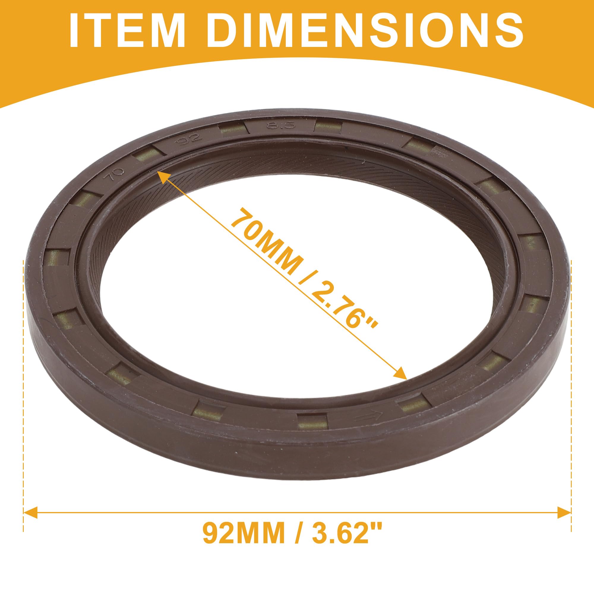 Amazon.com: Partuto Engine Crankshaft Oil Seal No.90311-70007 Rear