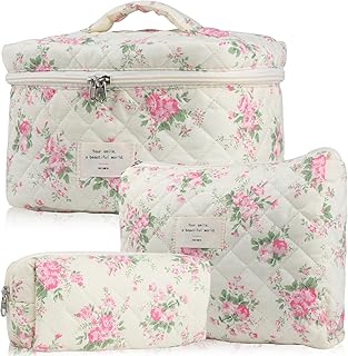 Bonita bolsa de maquillaje para mujer (2 unid...