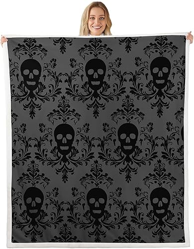 Miniatura 26 de Castle Fairy Rustic Musical Kids Plush Blanket,Guitar Bass Instruments Print Bed Blanket Art Home Decor,Retro Note Boho Ethnic Plaid Modern Fuzzy