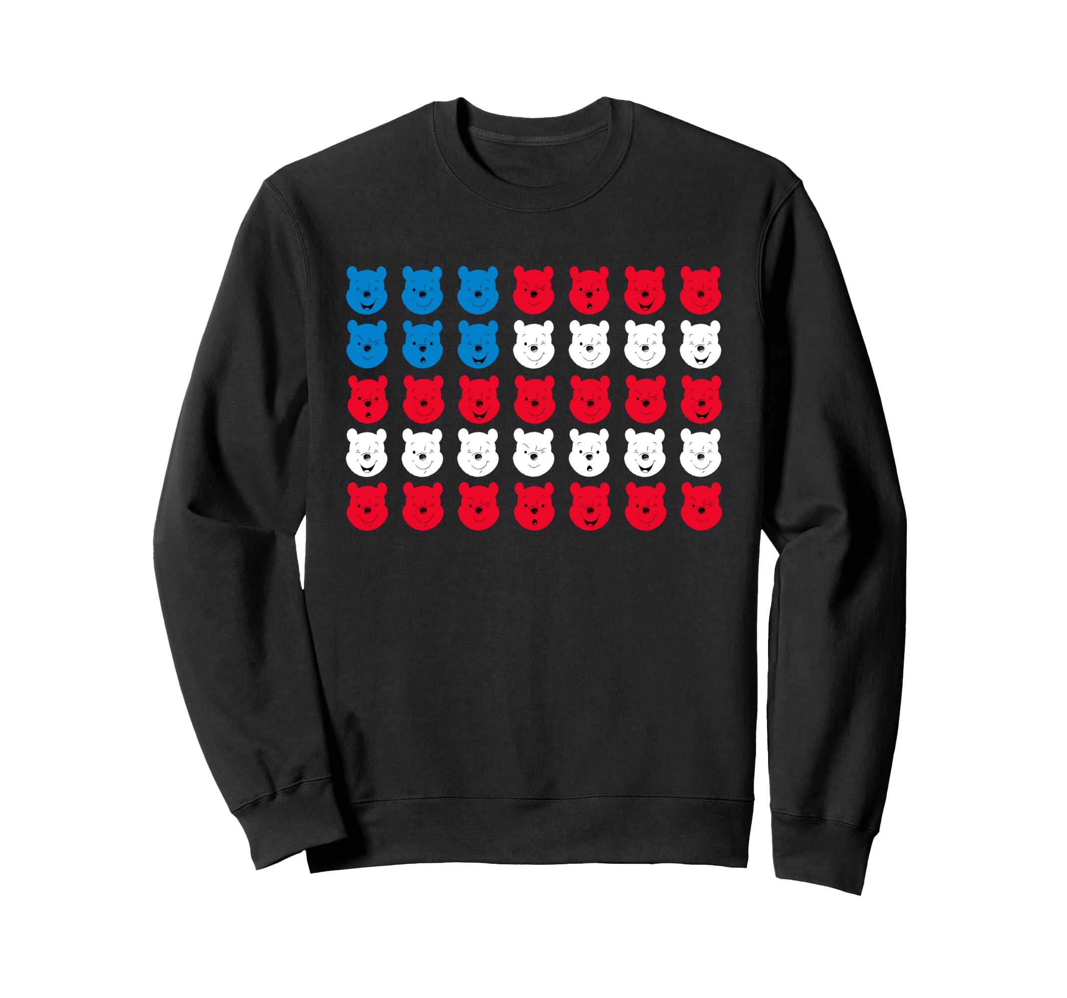 Sweatshirt Winnie the Pooh Americana Disney pull molletonné pour l'hiver