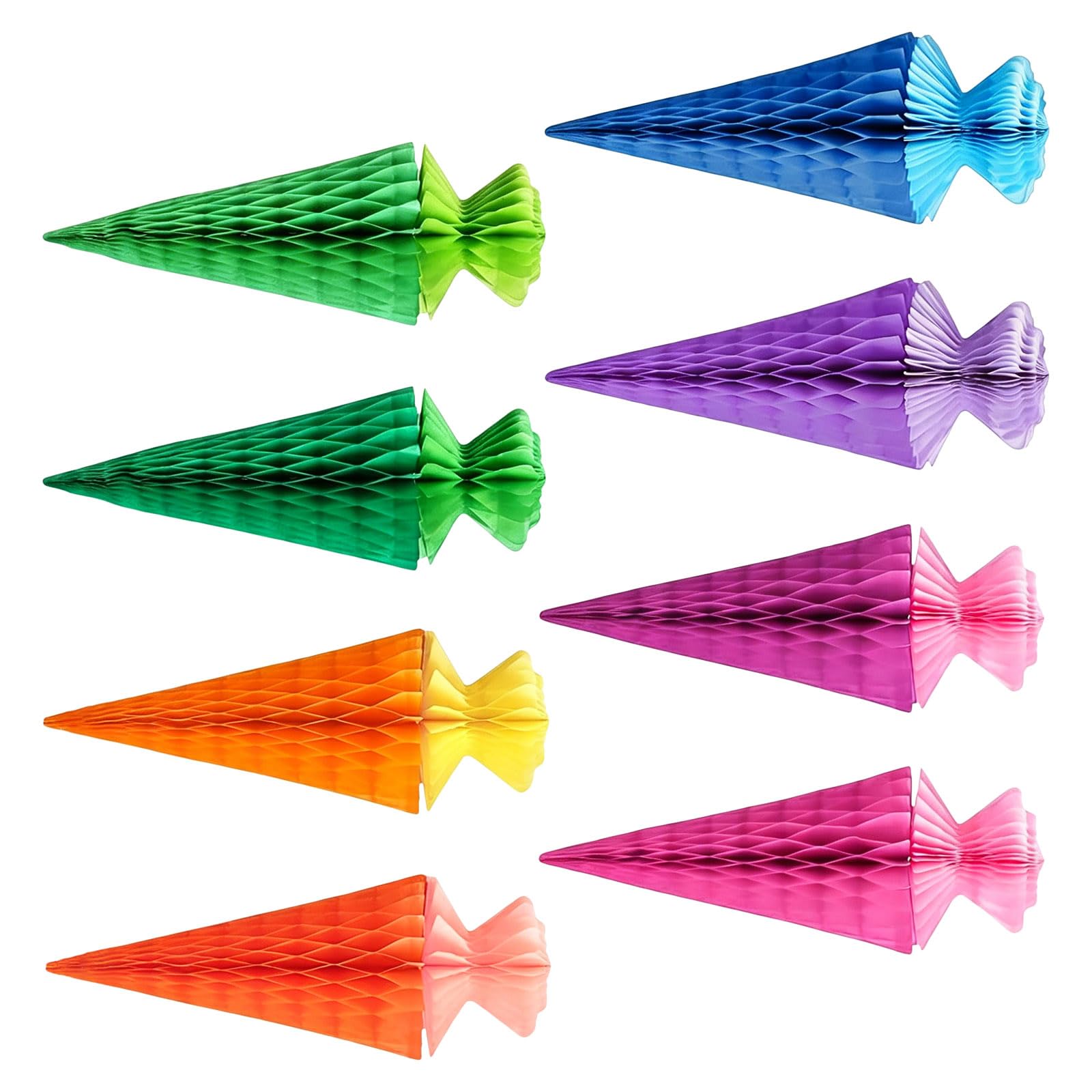 8Pcs Colorful Paper Ball Ceiling Ornaments for Classroom Decoration Kid Birthday Party Festival Celebration Return Decoration