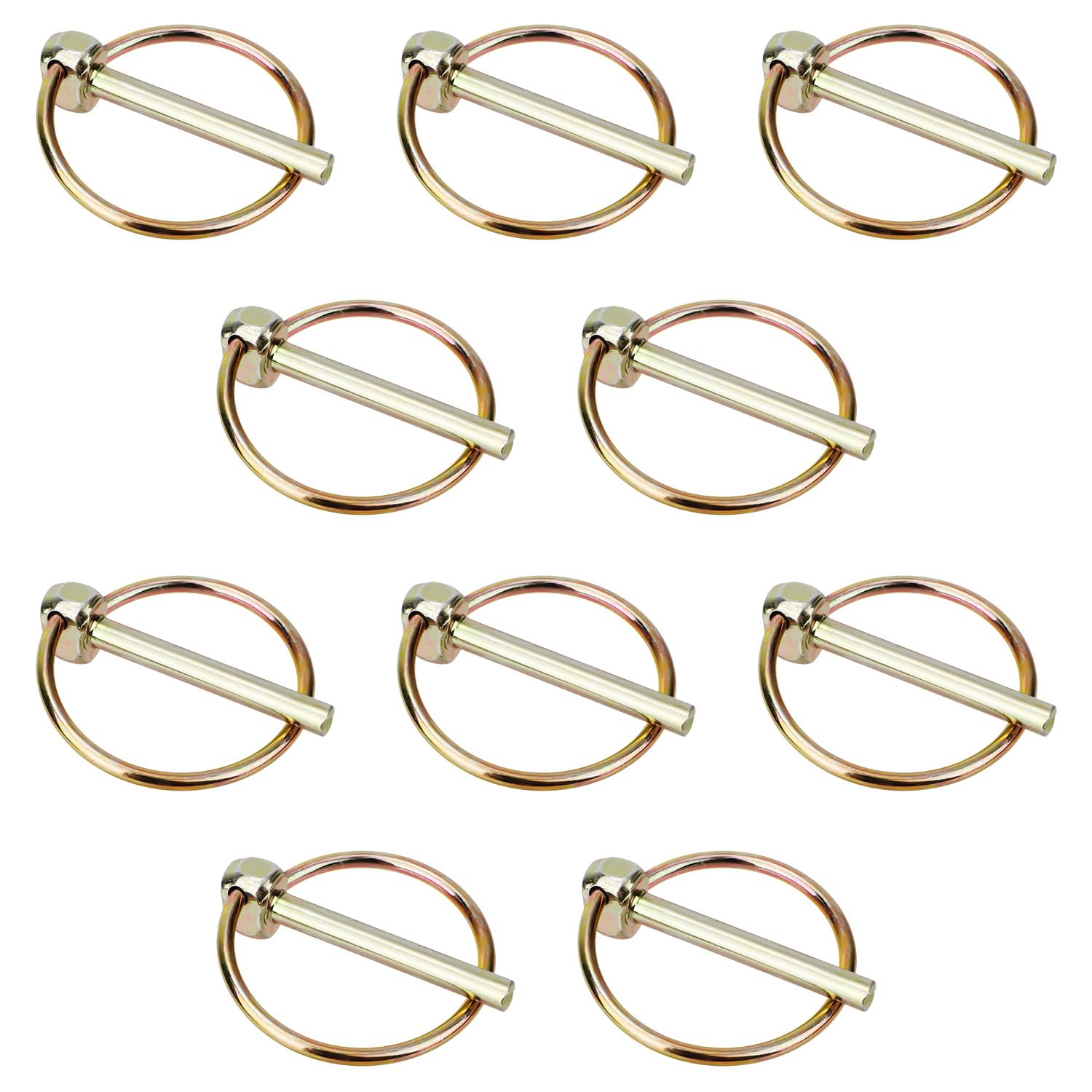 10pcs Heavy Duty Lynch Pin Assortment Kit