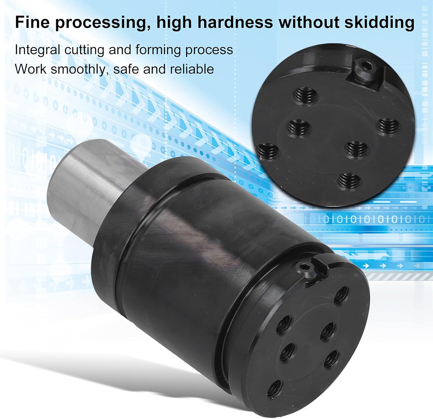 Gas SPS Cylinder, Nitrogen Gas Sp with Inflation Port,Large Stroke 1500 Series Standard Size Mini Nitrogen Sp M8 Screw with Inflation Port for Industrial Mould Stamping (YX1500-016)