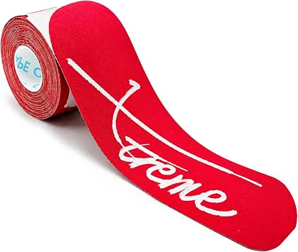 OK TAPE Kinesiology Tape Pearlescent Printed Precut 20 Strips, 2inx16.4ft