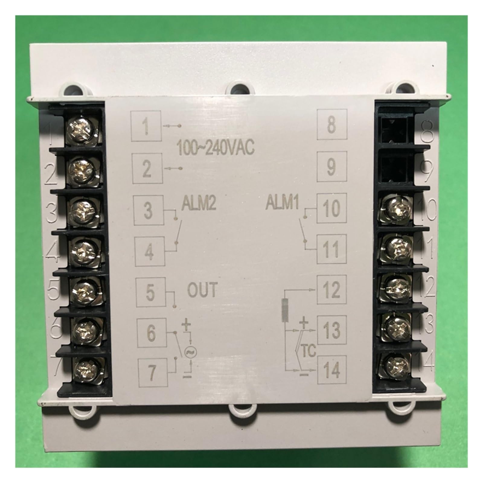 MUHM PID-Temperaturregler der Serie NGD-3000 und Original-Thermostat NGD-3411 NGD-3411V NGD-3412 KE PT100 (Color : NGD-3411V K 0-400)