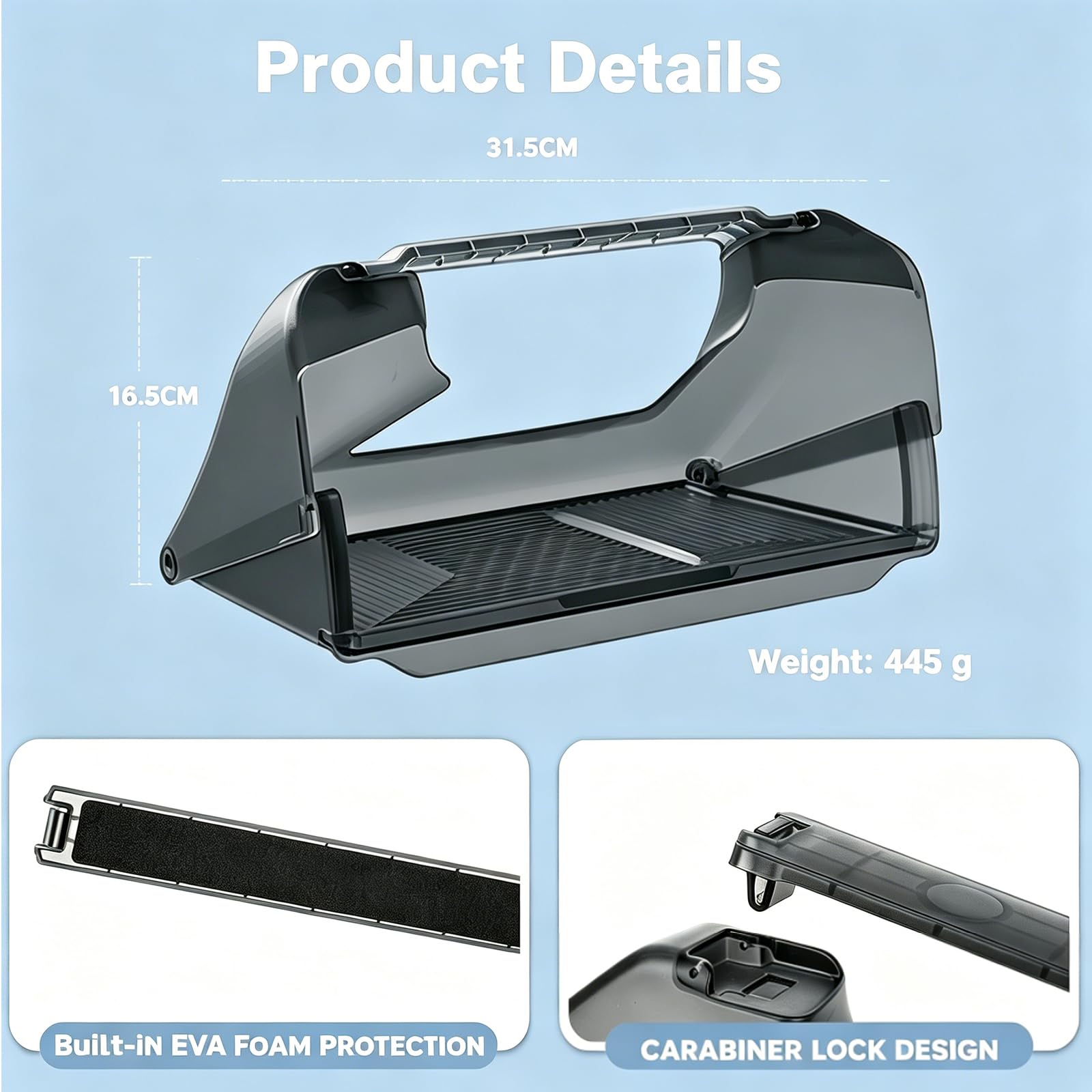 Organiseur de rangement sous écran pour Tesla Model Y Juniper 2025-2026 (Standard, Premium et Performance) et Model 3 2024-2026, plateau organiseur dissimulé pour console centrale, installation rapide