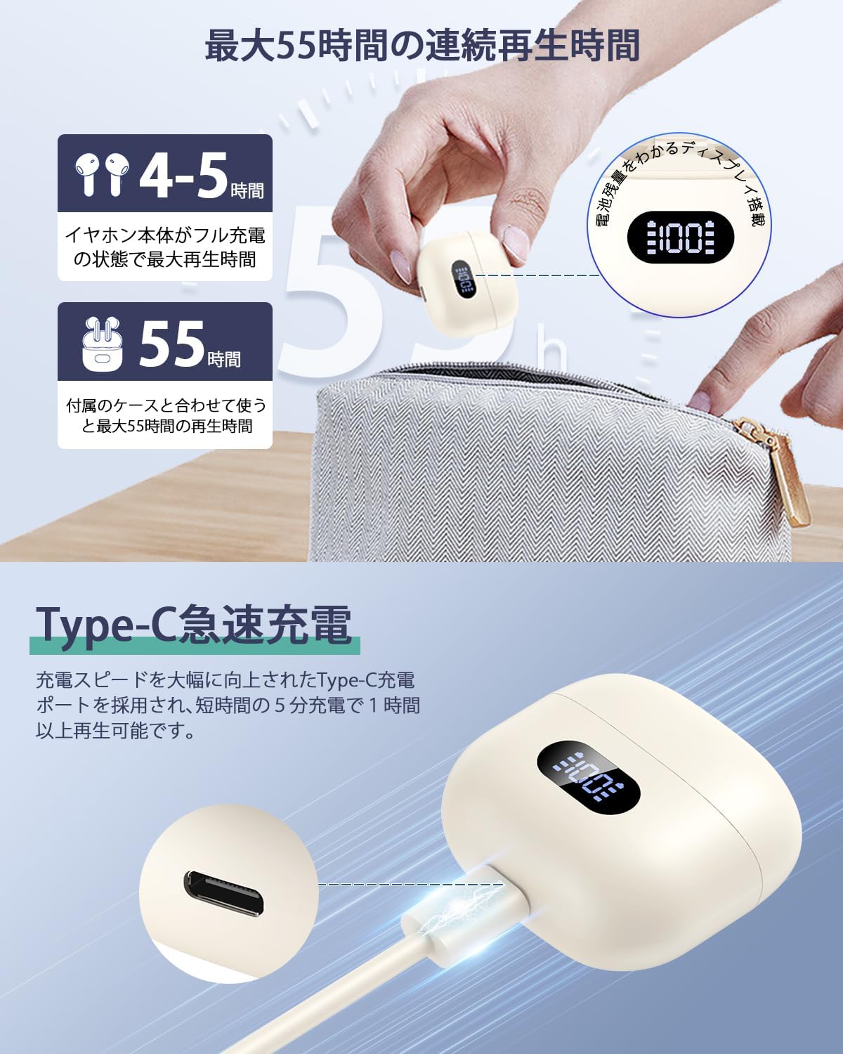 ペルソナ4 ファスナーアクセサリー イヤホン 携帯クリーナー 主人公 白