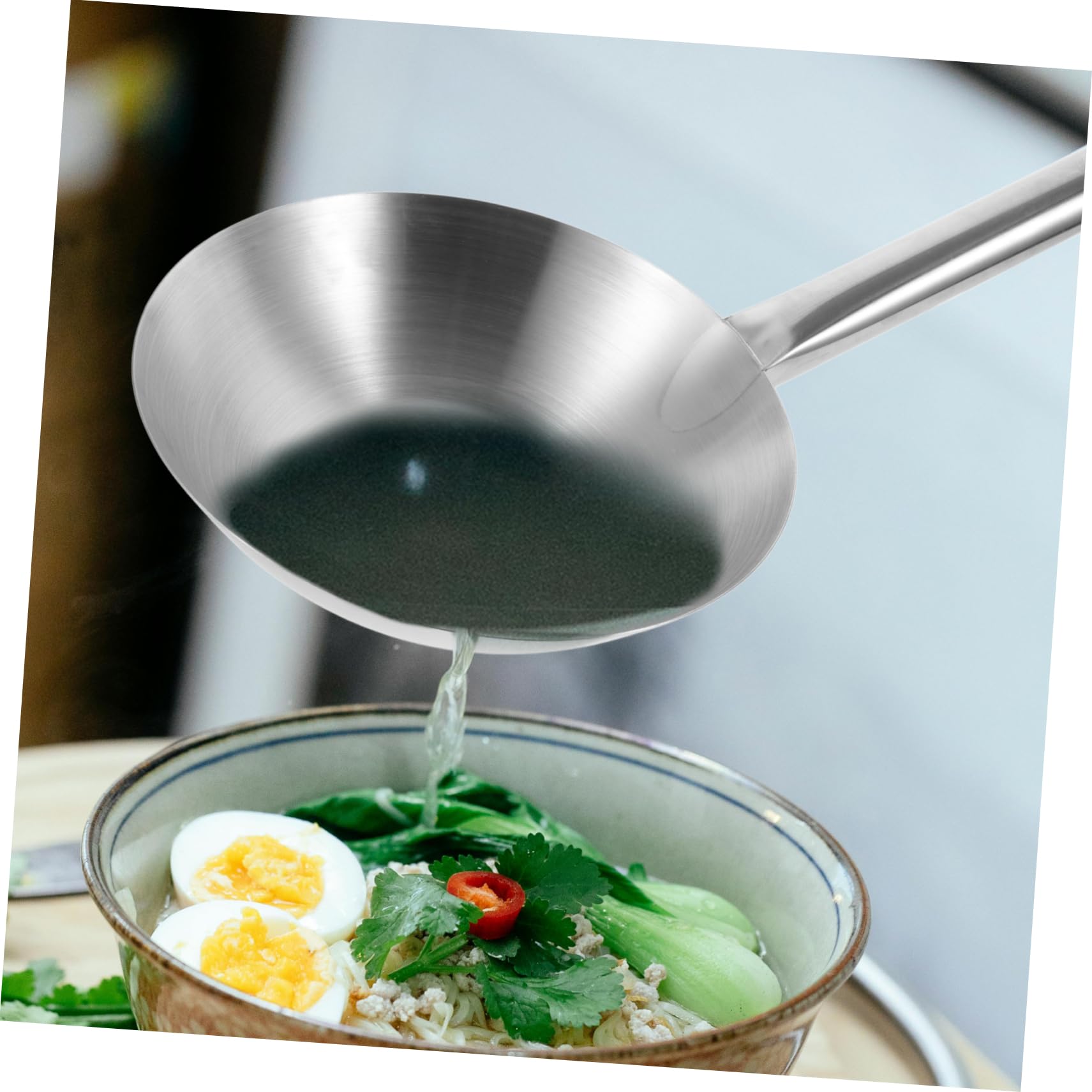 Ciieeo Louche à Eau Ustensile de Cuisine Pratique Grande Louche pour Prélever Eau ou Liquides Manche Court sans Aimant