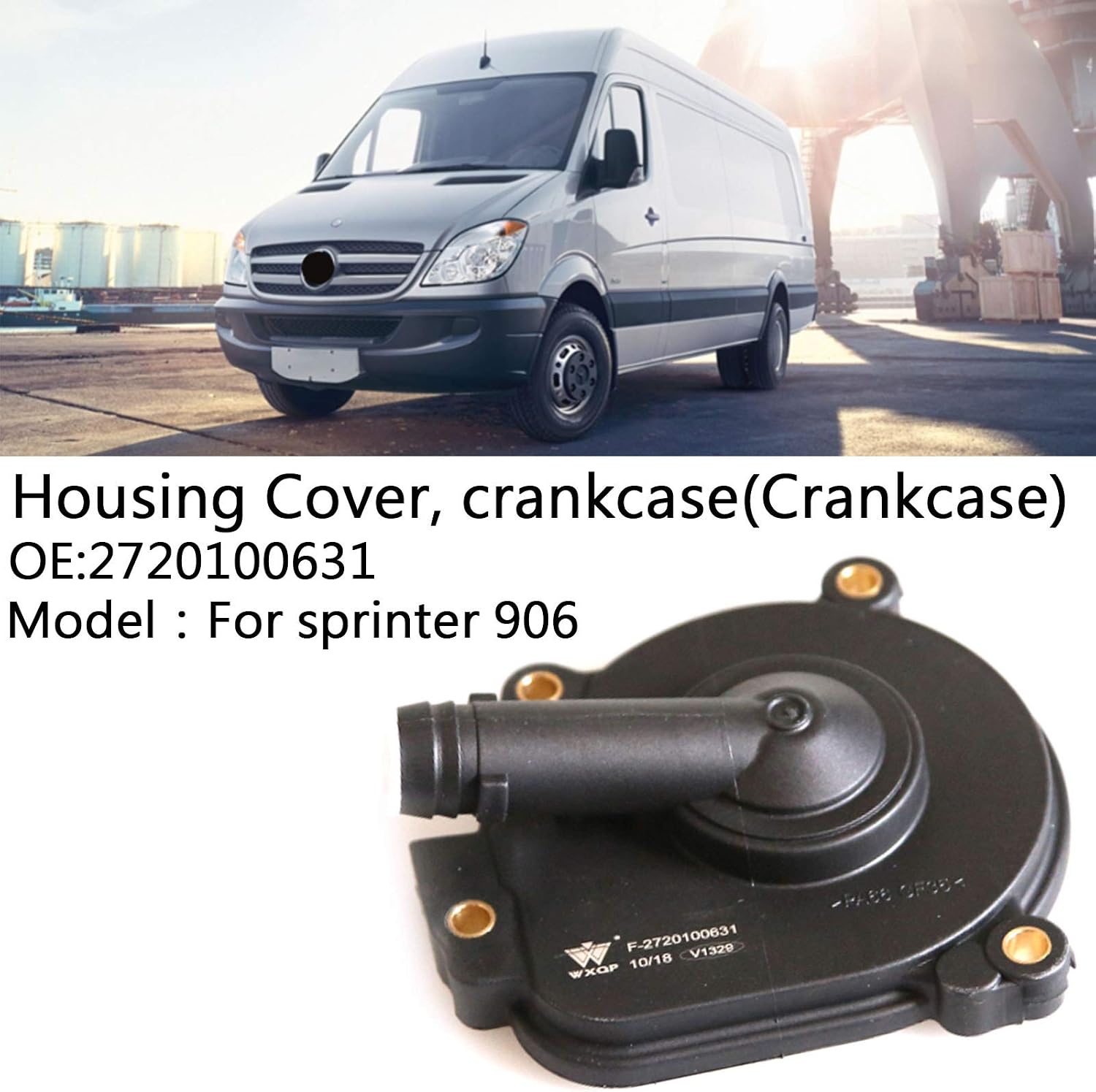 Car Engine Oil Separator Cover Crankcase Vent Valve for Mercedes Benz Sprinter 906 W204 W212 OE 2720100631 2720100231 2720100431