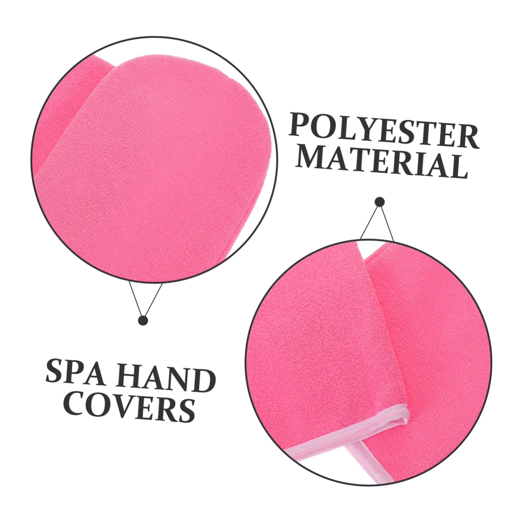 AUTSUPPL Paraffin Wax Spa Gloves Hot Wax Mittens Hand Spa Mittens Warmth Retention for Multiple Uses