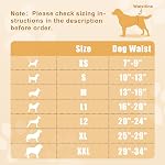 Teamoy Couches réutilisables pour chiens mâles, bande de chiot lavable 3 (XXL, 29 pouces -34 pouces taille, noir+ gris+ bleu du lac)