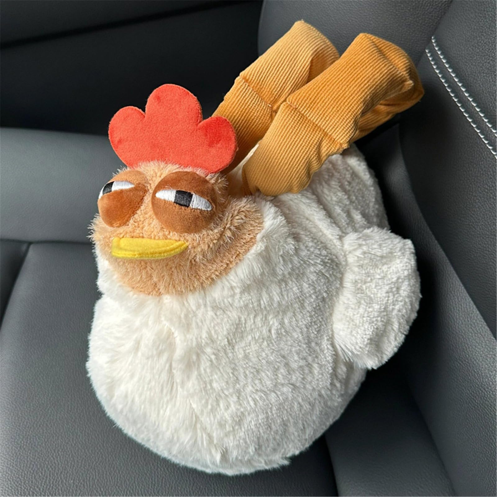 WBANGIAO Funny Cartoon Chicken Plush Handbag Cute Stuffing Animal