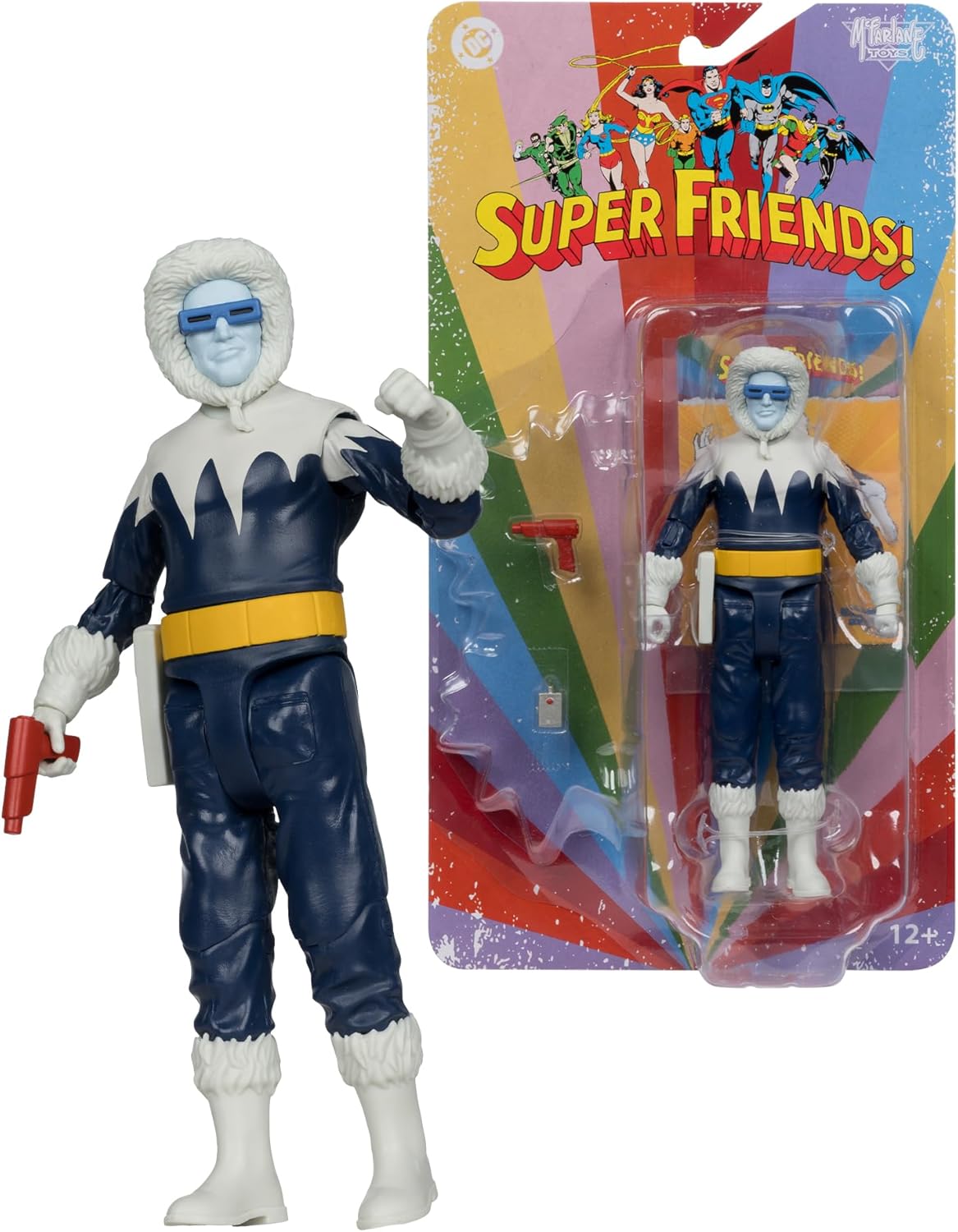 McFarlane Toys - DC Retro Captain Cold (Super Friends) 6in Action Figure
