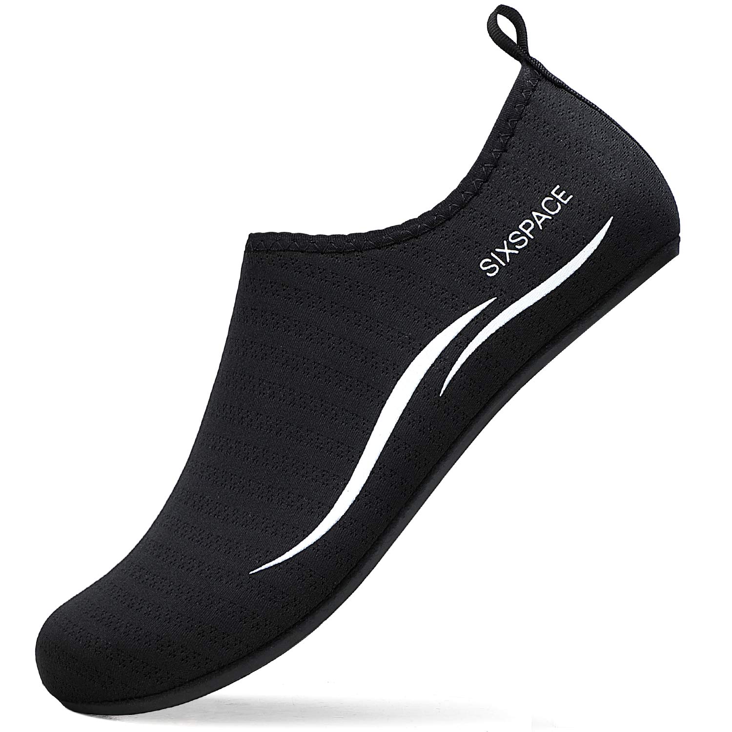 Sixspace Herren Damen Badeschuhe Wasserschuhe Aquaschuhe Strandschuhe Schnell Trocknend Slip on Breathable Schwimmschuhe Surfschuhe für Beach Pool Surfen Yoga