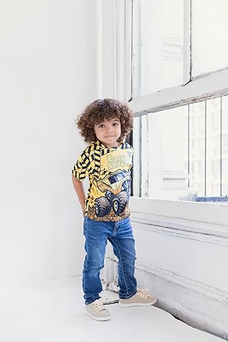 Miniatura 7 de Camiseta Familiar a Coordinar de Monster Jam para Pequeños y Adultos Grave Digger El Toro Loco Megalodon