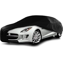 Funda Exterior Ford Focus Cosmos - Funda de Coche para Uso Interior compatible con los principales modelos Coupé, Tejido Elástico, Transpirable y Antipolvo, Suave al Tacto, Ajuste Perfecto, Negro