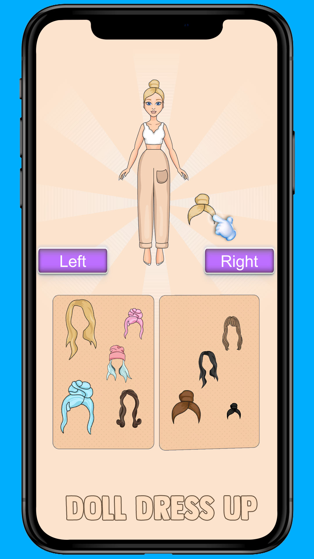 Paper Doll Fashion Dress Up: DIY Princess Makeover Story Magic Diary Game