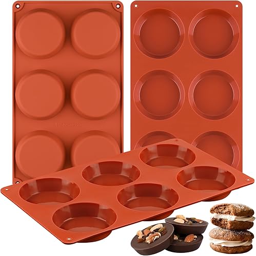 Miniatura 10 de Sakolla Paquete de 2 moldes de silicona para pan, antiadherentes, de fácil desmolde, molde rectangular de silicona para hornear pasteles, pastel de