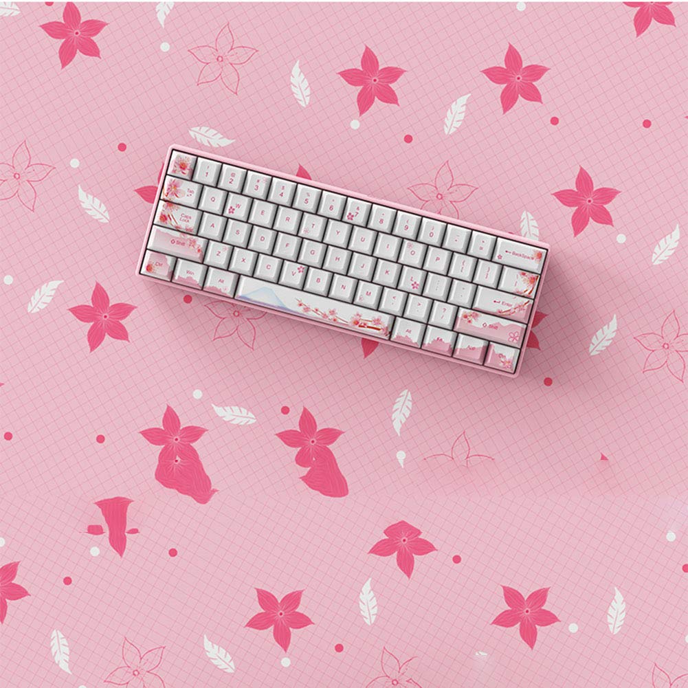 Amazon.co.jp: カスタムゲーミングキーキャップ、桜のキーキャップ 