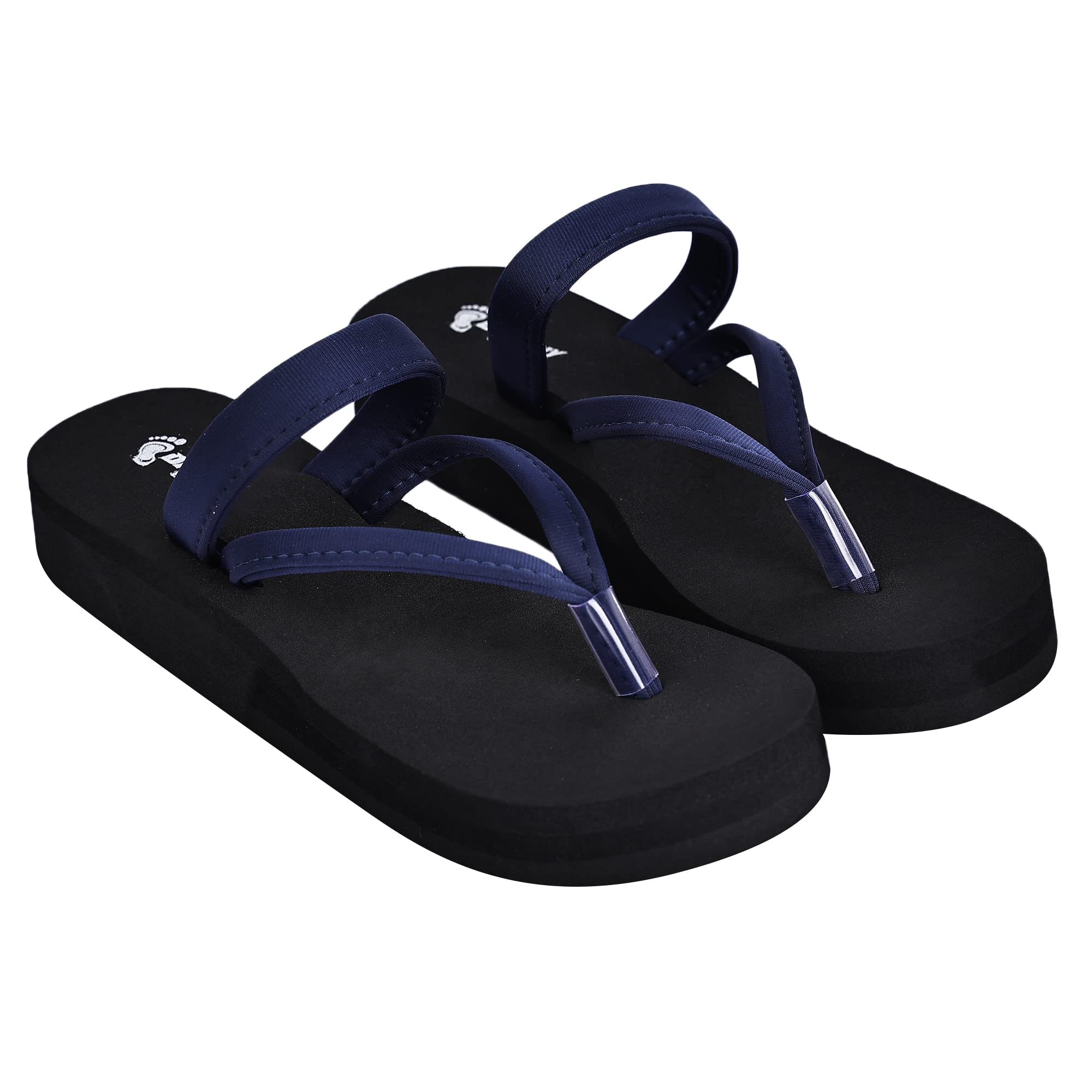 Dashny Flip Flops for Women (1511) | Outdoor Indoor stylish colourful Flip flops | Fashionable slippers for Women Navy 6 UK (B0BWFN7GNQ) Amazon Price History, Amazon Price Tracker